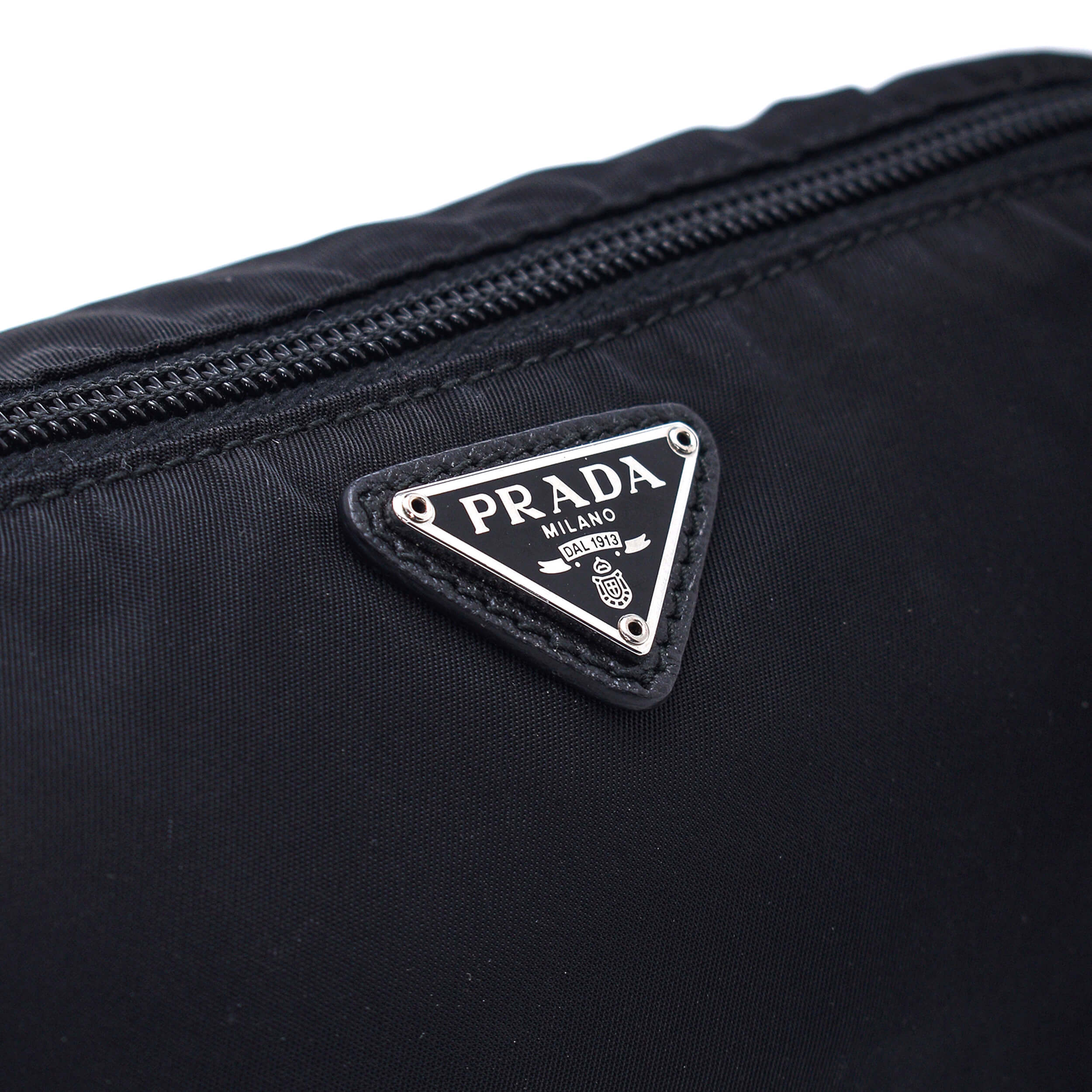 Prada - Black Nylon Make Up Case